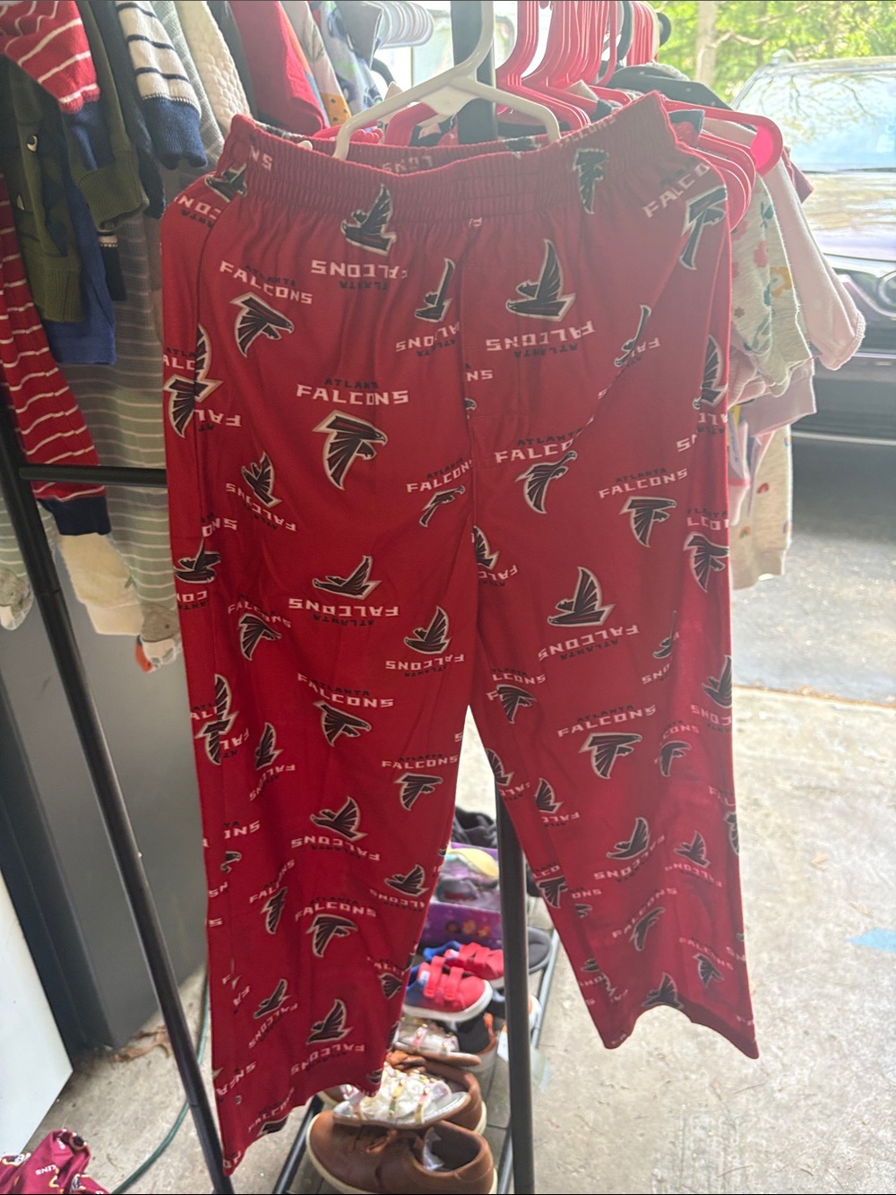 Nwt Atlanta Falcons kids polyester pajama pants